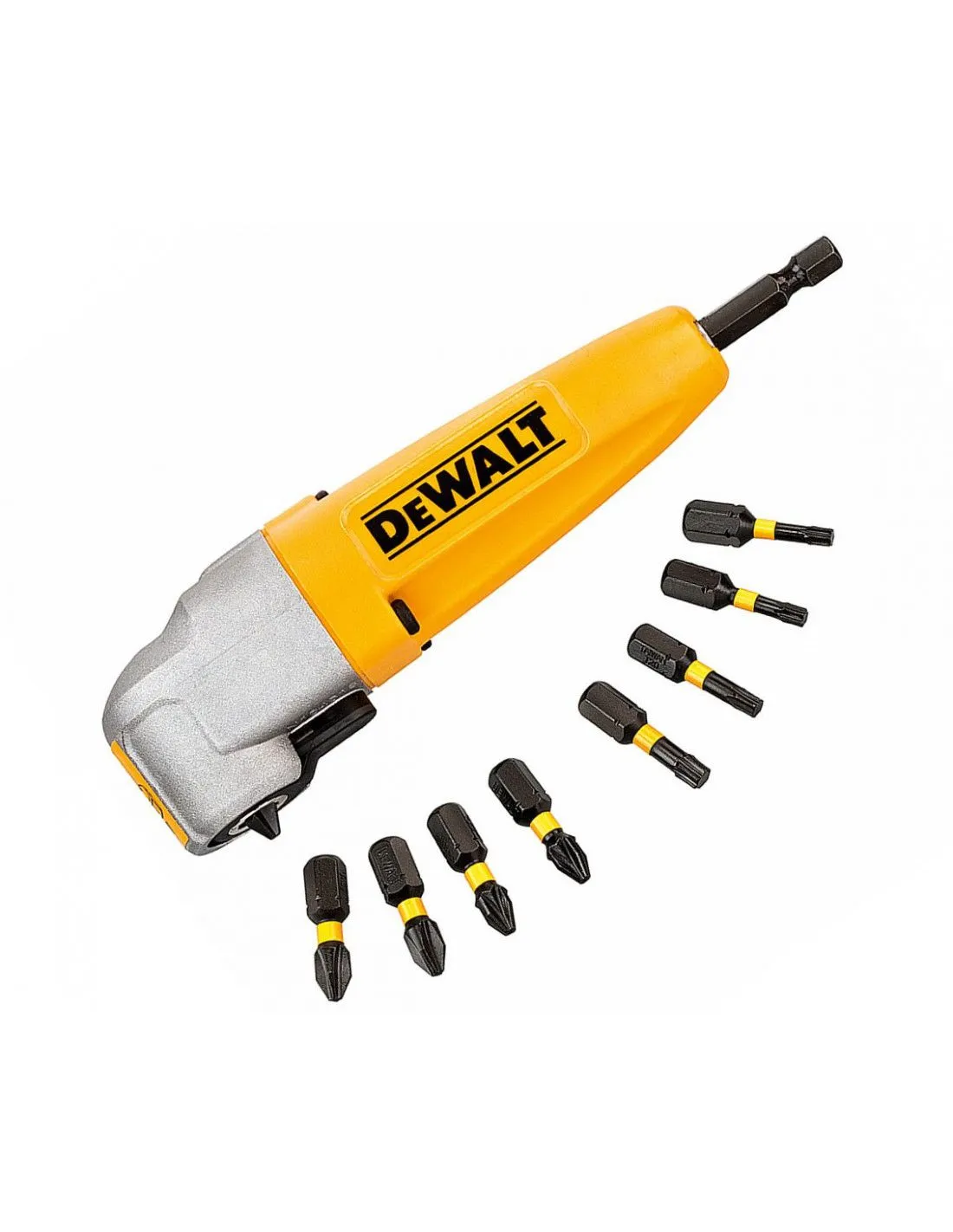 Renvoi d'angle droit + 8 embouts DT71517T-QZ