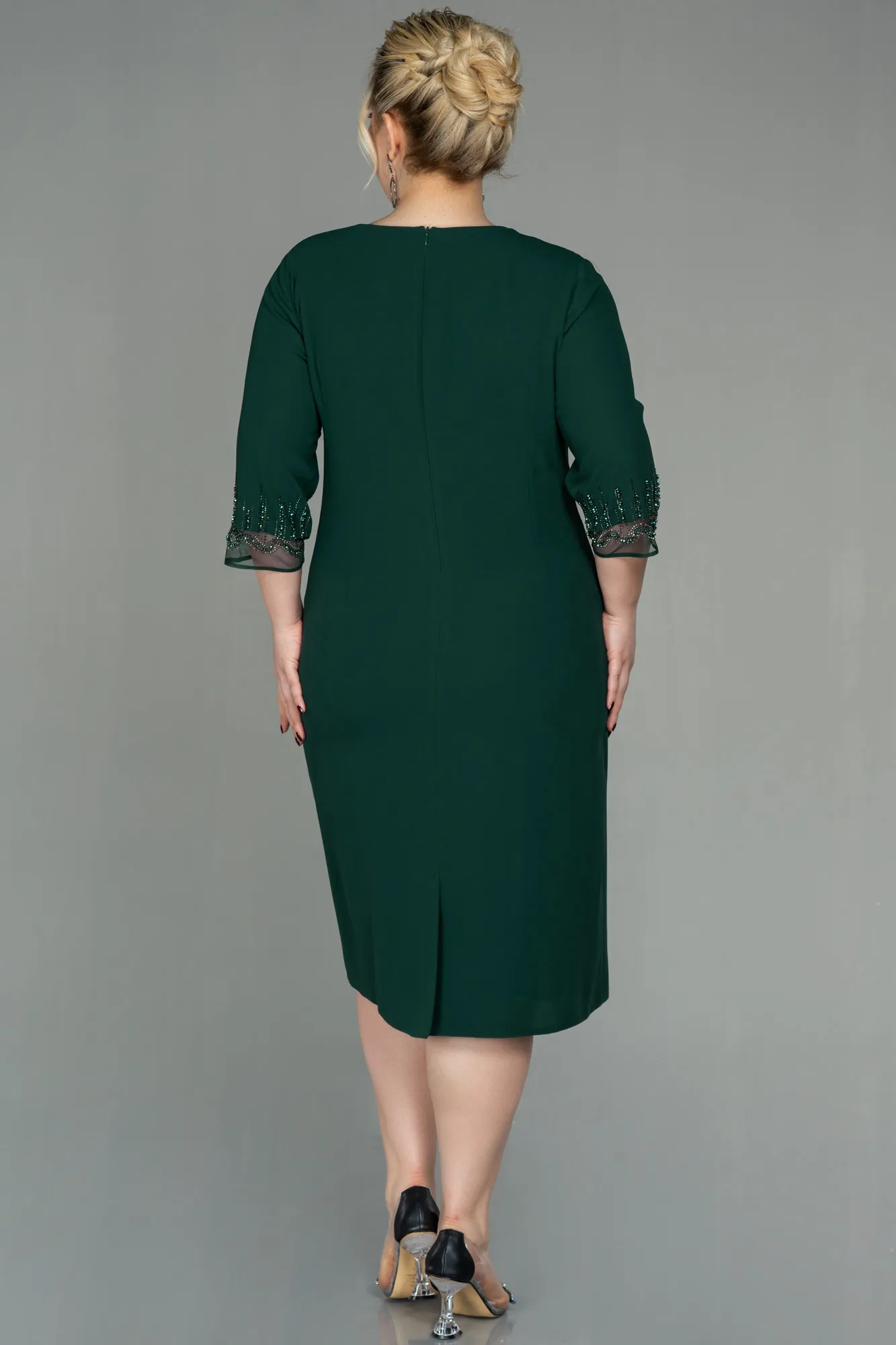 Robe Grande Taille Midi Parlement ABK1622