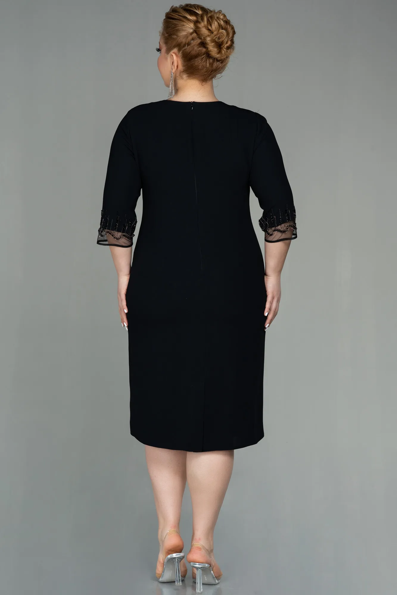 Robe Grande Taille Midi Parlement ABK1622