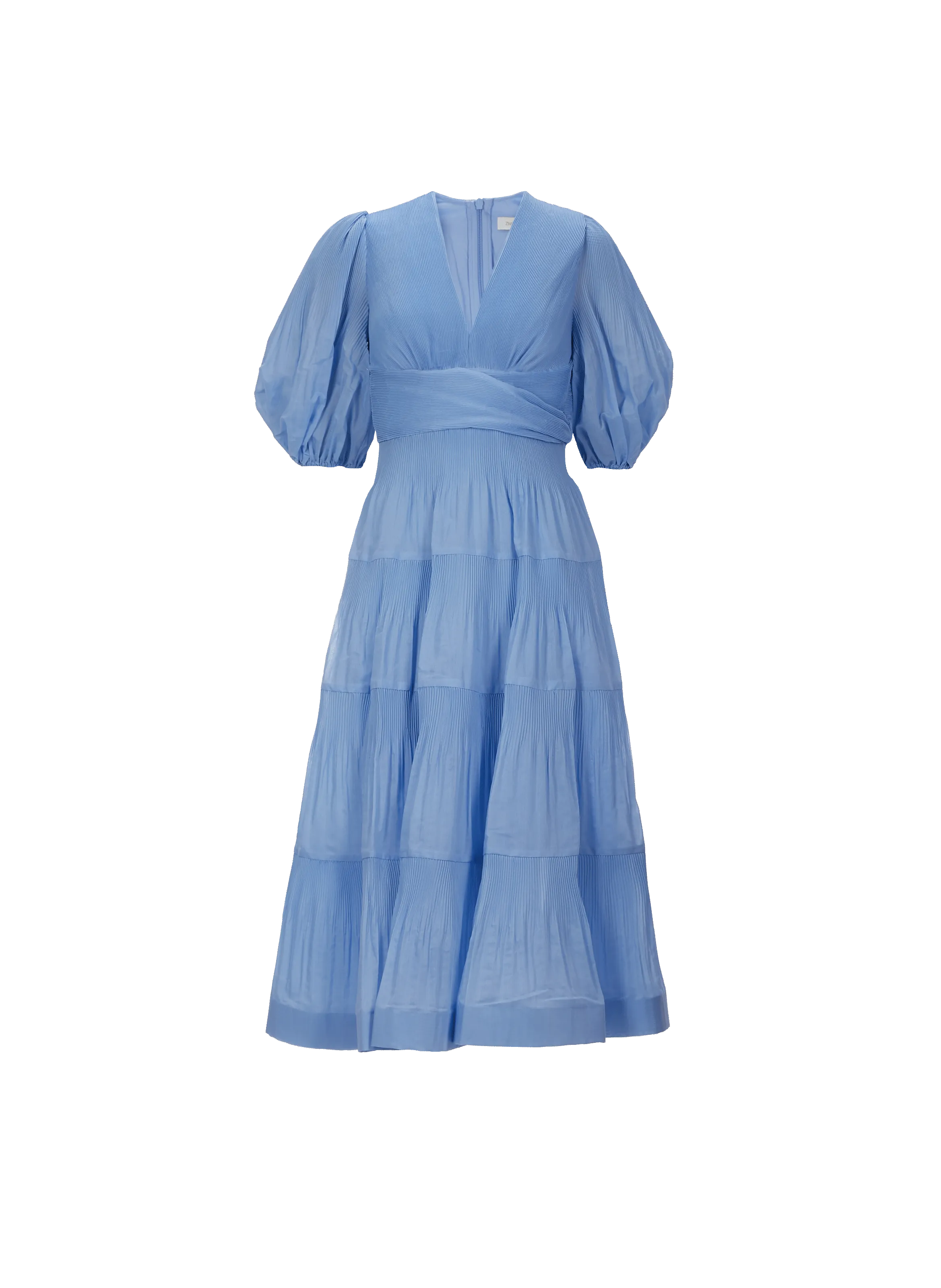 ROBE MIDI PLISSéE - ZIMMERMANN pour FEMME | Printemps