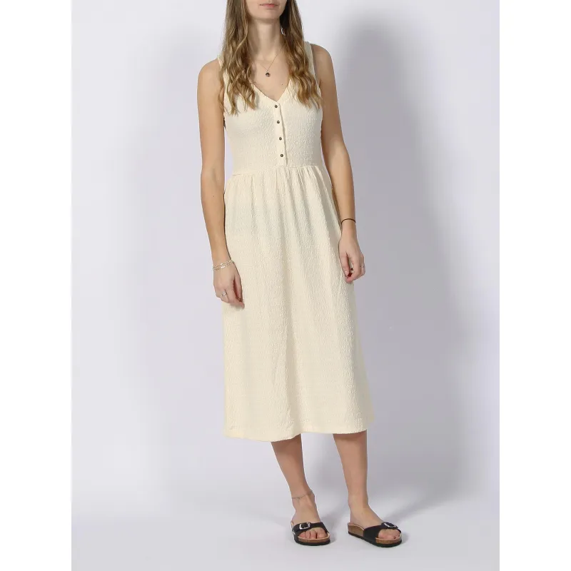 Robe plissée imprimés pleated blanc femme - Tommy Hilfiger | wimod