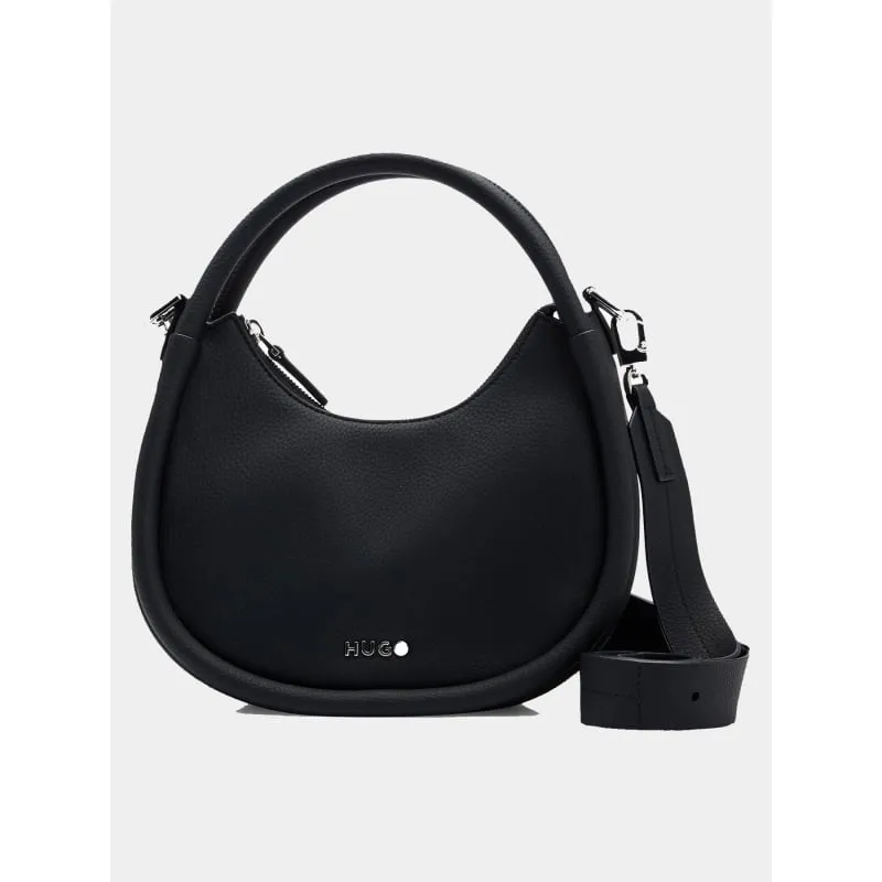 Sac bandoulière multi cross noir femme - Hugo | wimod