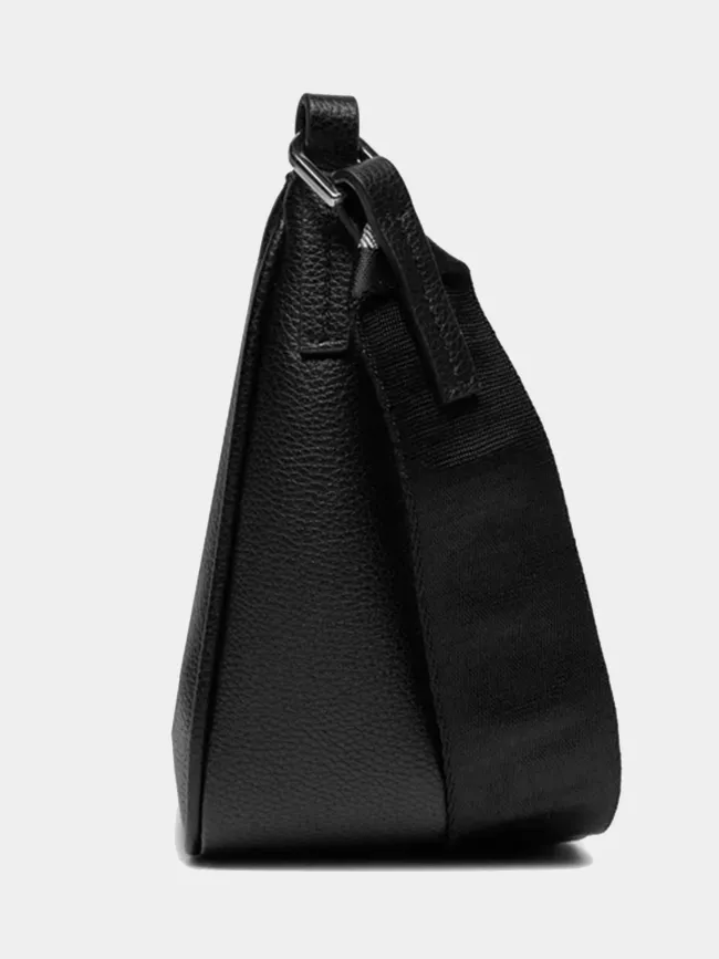 Sac bandoulière multi cross noir femme - Hugo | wimod