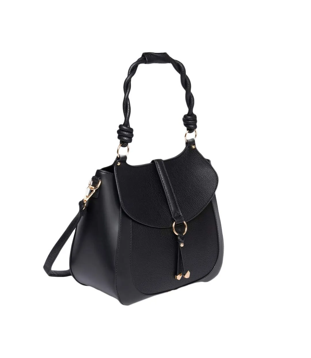 Sac Bandoulière Noir Femme Manoukian Nikky