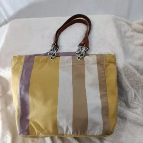 Sac en toile et cuir - Un jour un sac François Rènier Paris 