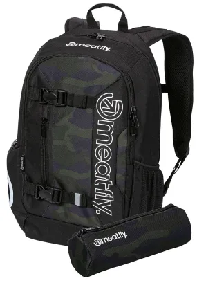 sac à dos Meatfly Basejumper - Rampage Camo/Black