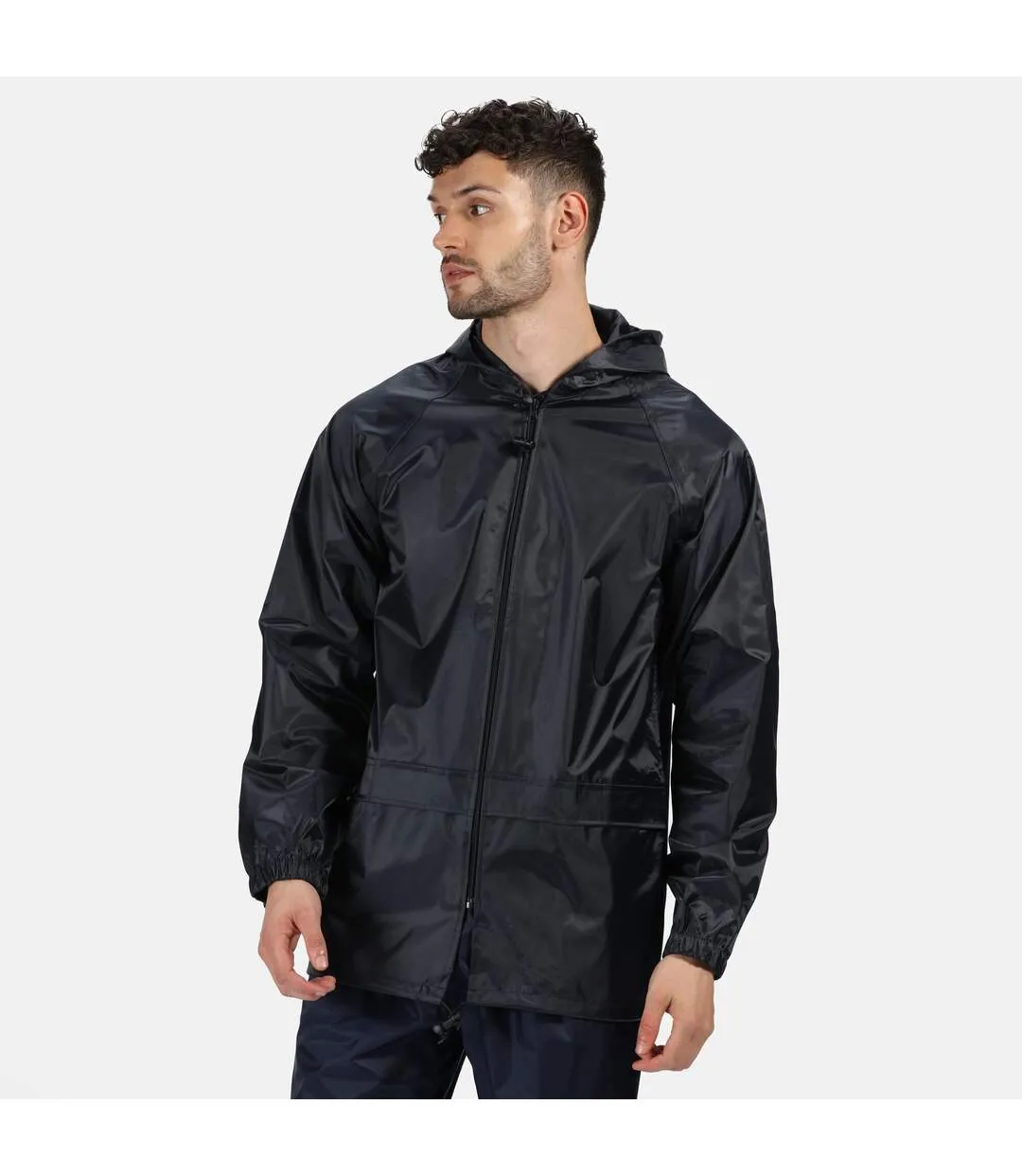 Stormbreak veste imperméable à capuche homme bleu marine Regatta