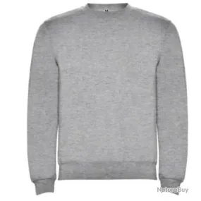 SWEAT COL ROND Gris