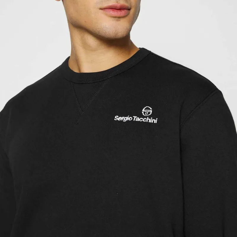 Sweat à col rond Sergio Tacchini Naways noir