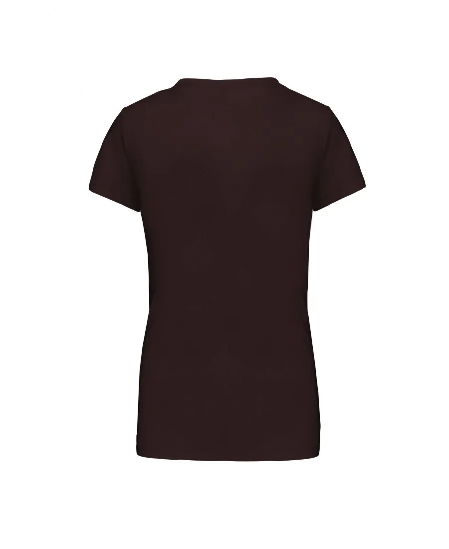 T-shirt col rond manches courtes personnalisé femme