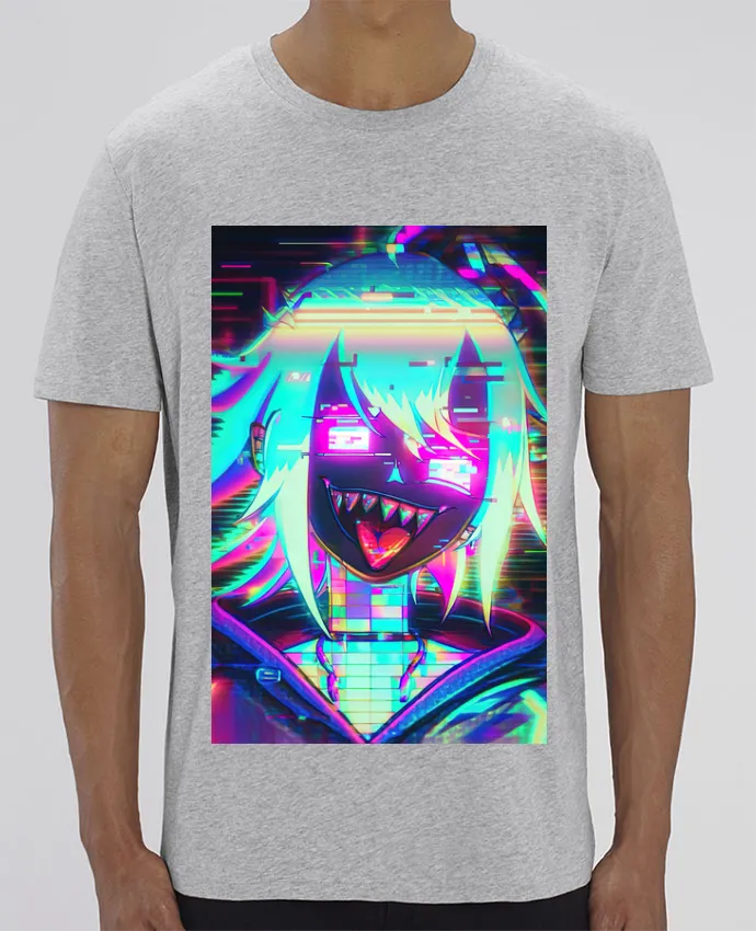 T-Shirt Creepy Glitch Girl par MagicDesign