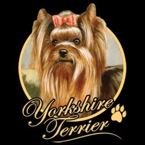 T-shirt femme manches courtes - Chien Yorkshire terrier - 6754 