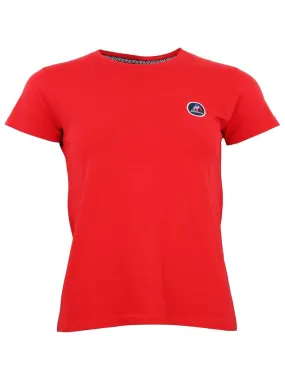 T-shirt manches courtes femme ACODA - Rouge