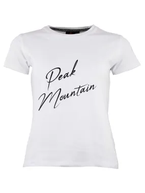 T-shirt manches courtes femme ATRESOR - Blanc