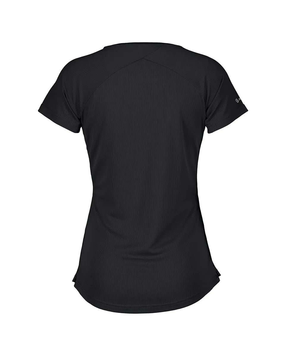 T-shirt manches courtes Femme DEFINED TECH Noir