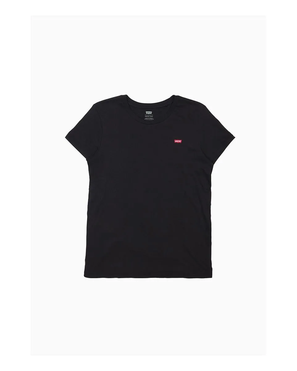 T-shirt manches courtes Femme PERFECT TEE Noir