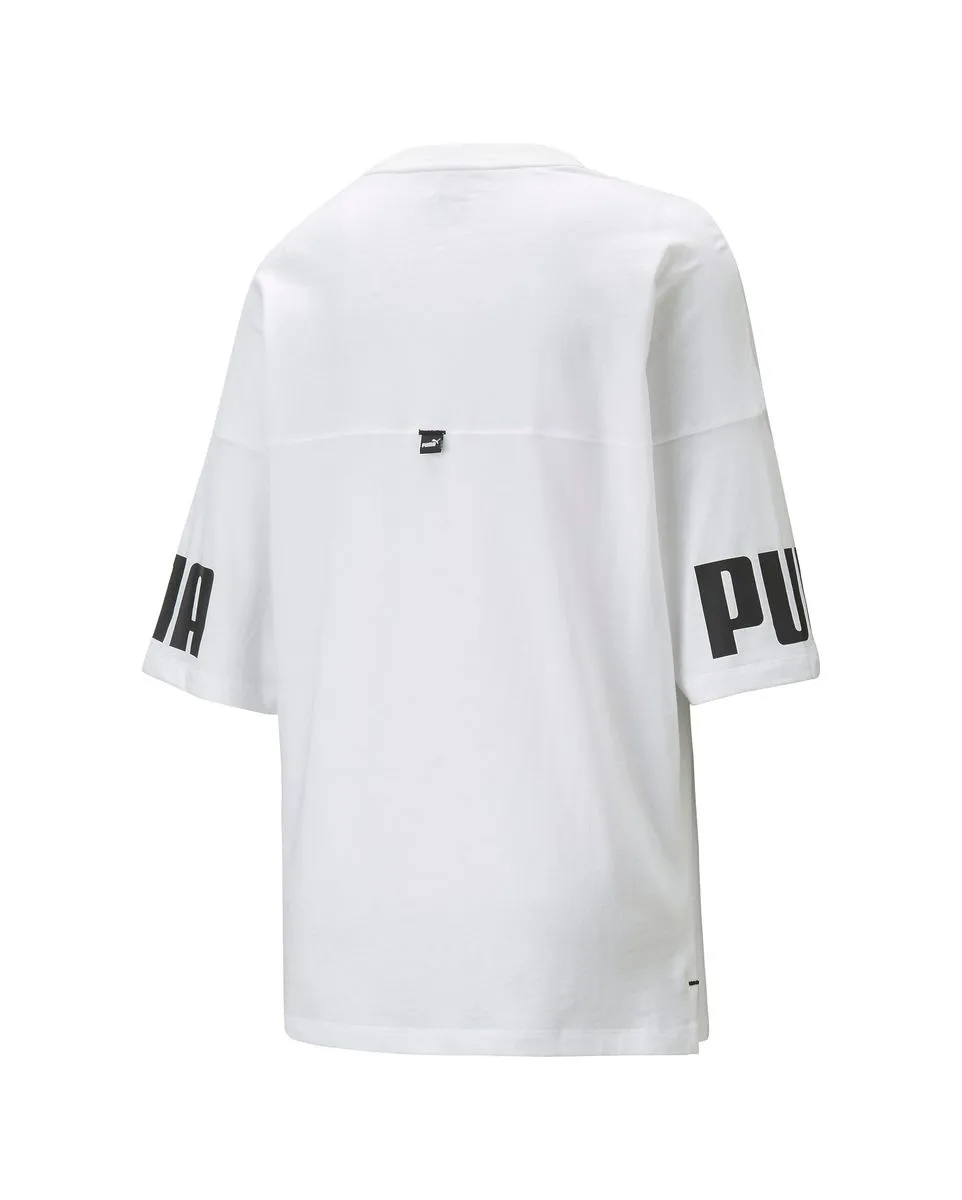 T-shirt manches courtes Femme W PP CLBK TEE Blanc