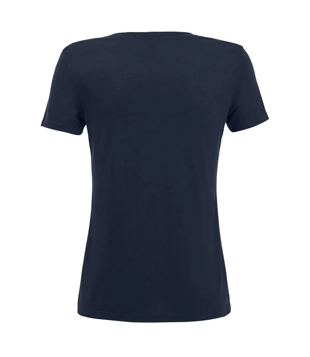 T-shirt manches courtes motion femme bleu marine SOLS