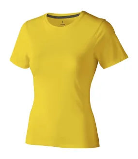 T-shirt manches courtes nanaimo femme jaune Elevate