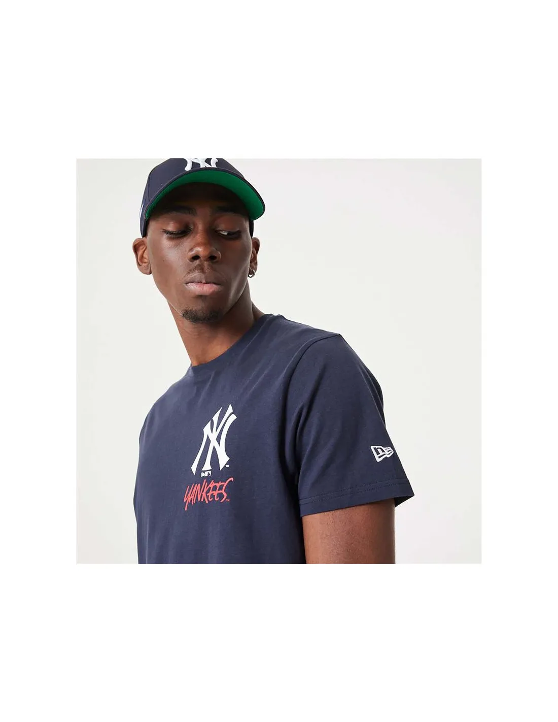 T-shirt New Era Graphic New York Yankees Hommes Bleu