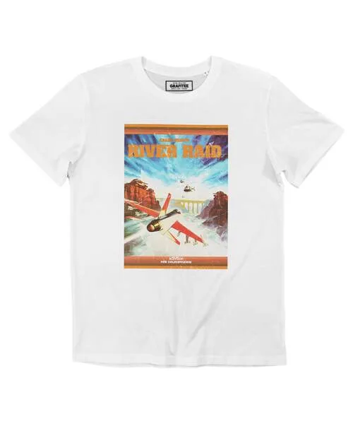 T-shirt River Raid - Tee-shirt Jeu Vidéo Rétro Activision | Grafitee
