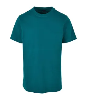 T-shirt à col rond homme vert rétro Build your Brand