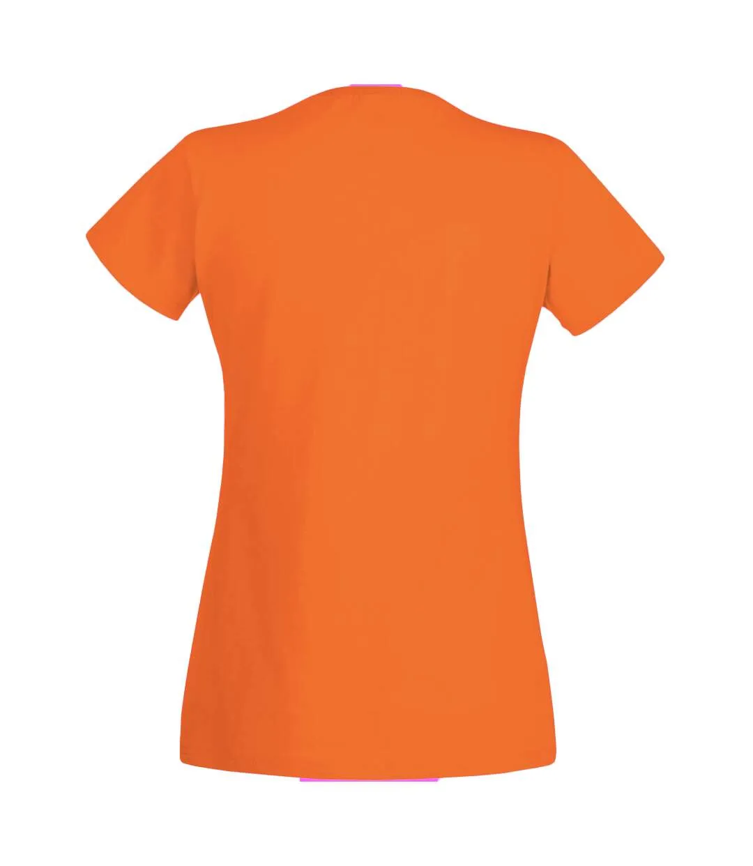 T-shirt à manches courtes femme orange vif Universal Textiles