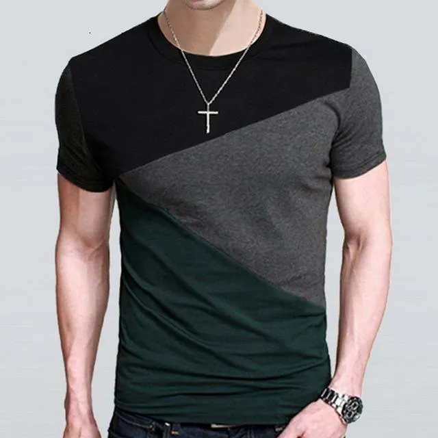 Tee shirt col rond - Homme Tendance