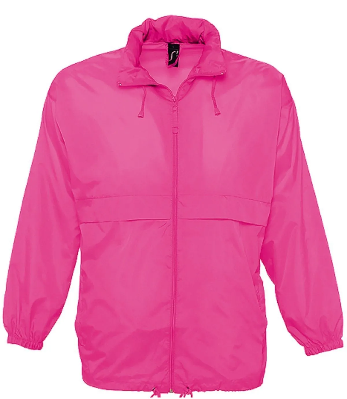 Veste coupe-vent imperméable - Unisexe - 32000 - rose fluo 