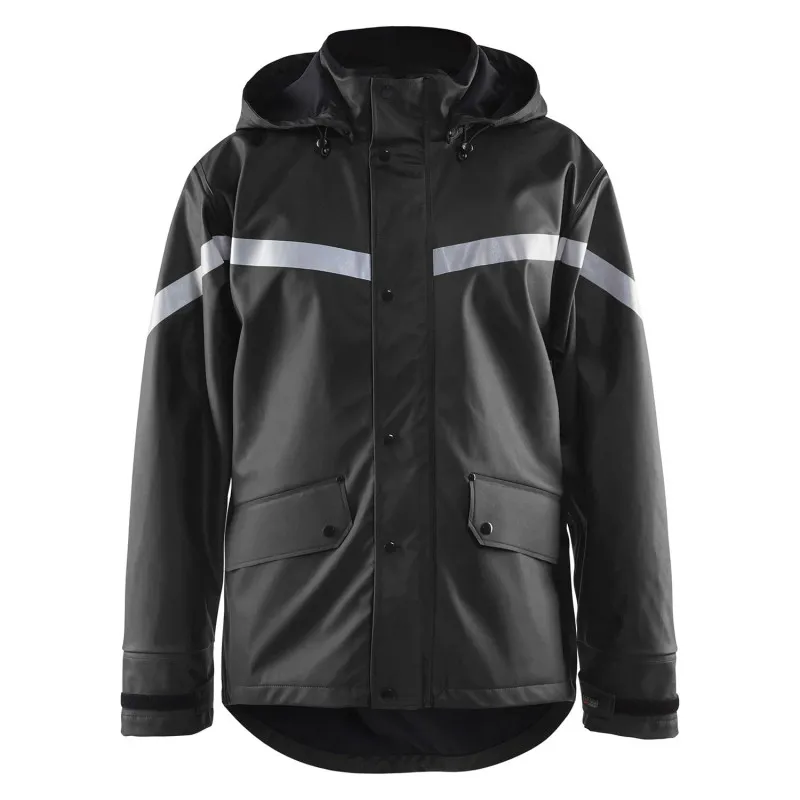 Veste de travail anti pluie imperméable coupe vent | Tenues Blaklader