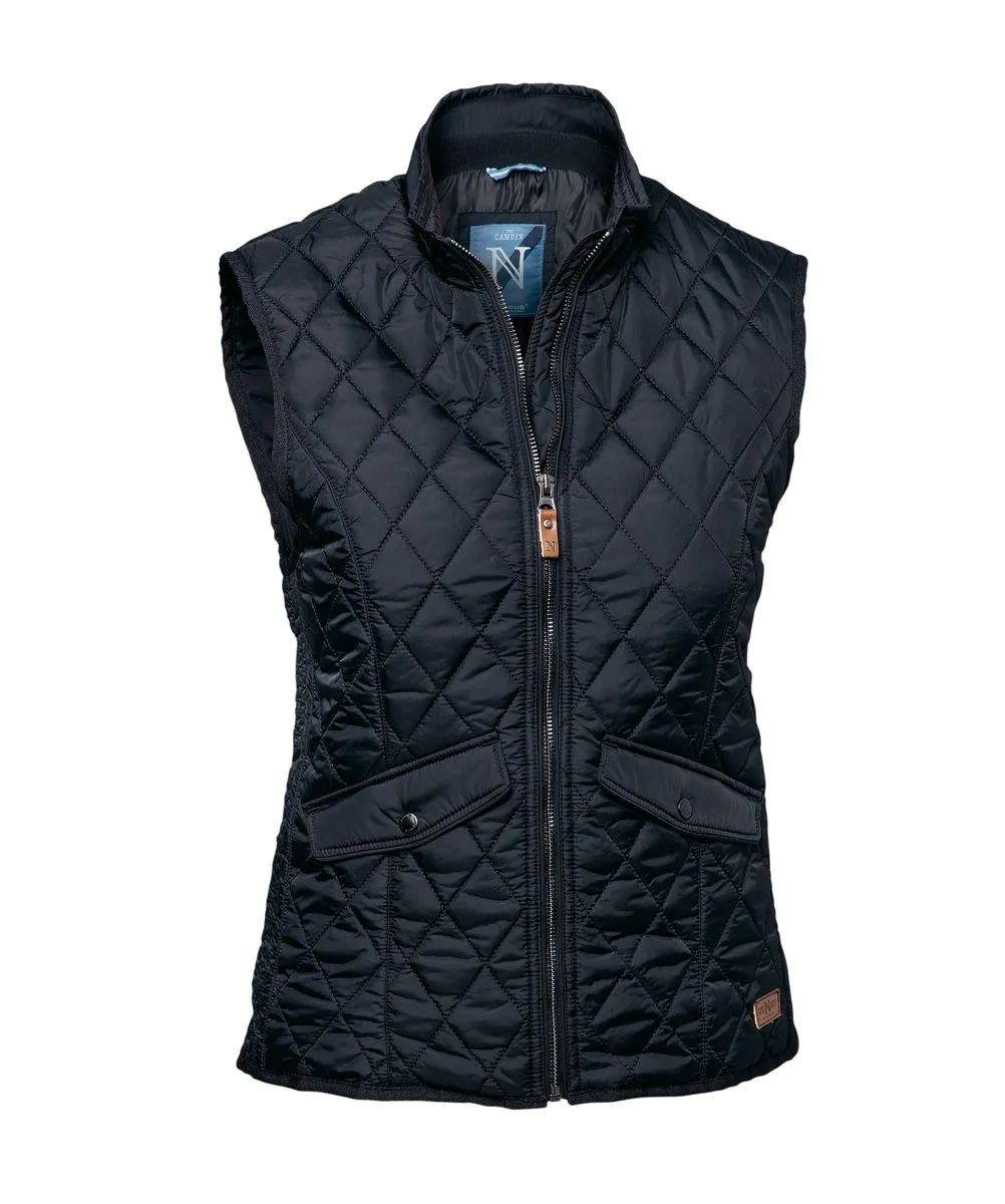 Veste doudoune sans manches - femme - NB46F - bleu marine 