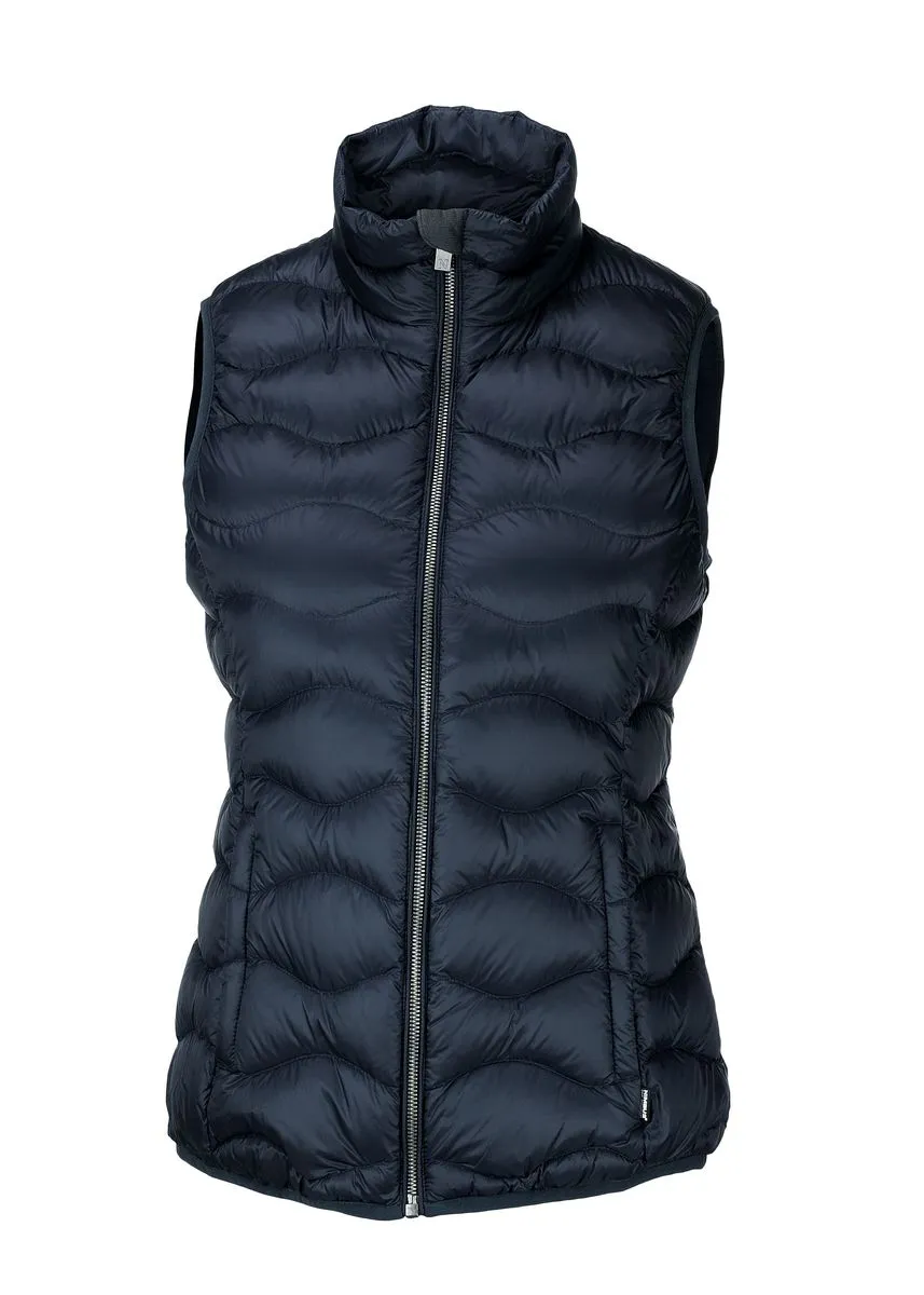 Veste doudoune sans manches - femme - NB79F - bleu marine 