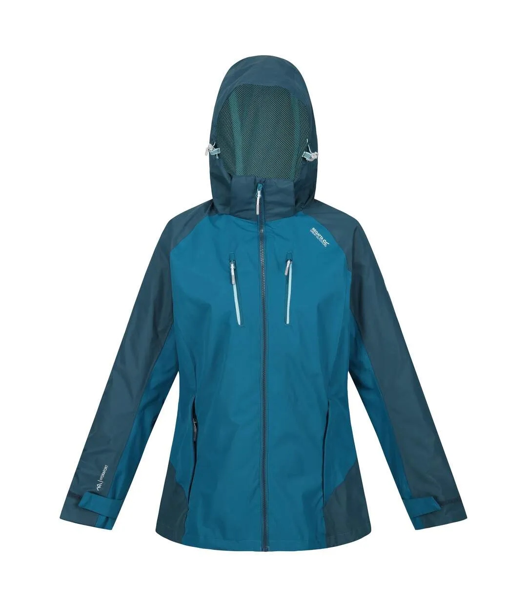 Veste imperméable calderdale femme bleu sarcelle foncé / bleu sarcelle sombre Regatta