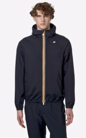 Veste imperméable Jack eco strech bleu marine K-Way - La Canadienne - Coupe-vent / imperméables Textile Bleu