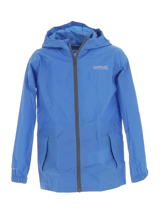 Veste imperméable pack it III jkt bleu garçon - Regatta | wimod