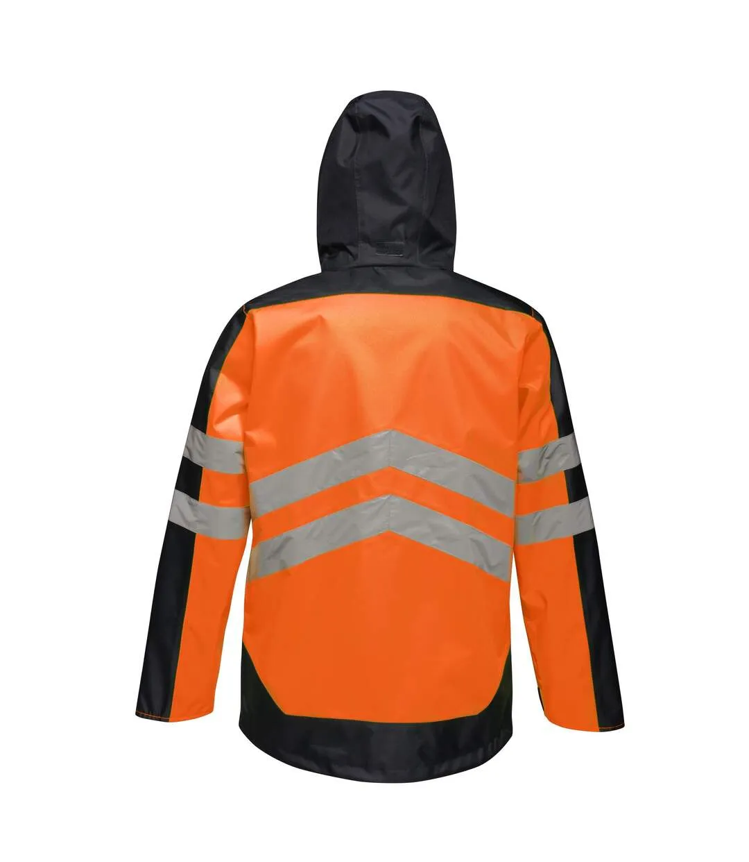 Veste imperméable réfléchissante homme orange / bleu marine Regatta