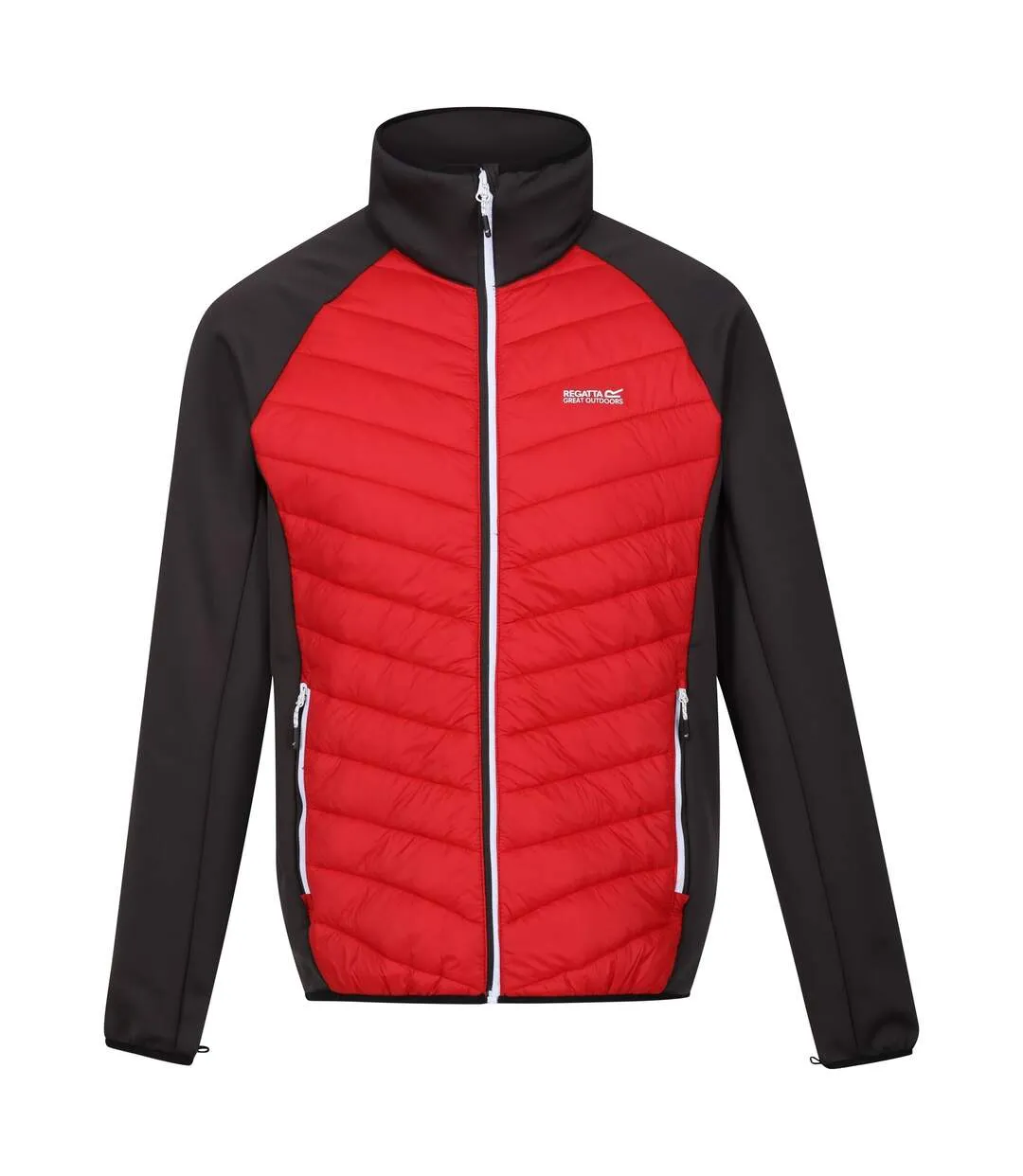 Veste imperméable sacramento homme rouge danger / cendre Regatta