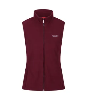 Veste polaire sans manches sweetness femme bordeaux Regatta