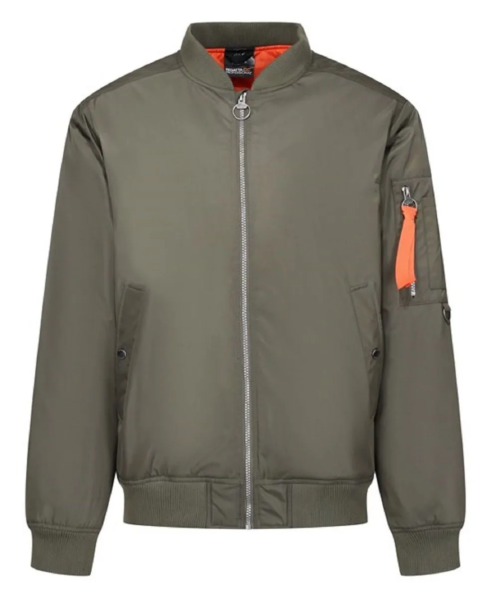 Veste Pro pilot imperméable - Homme - TRA255 - vert kaki foncé 