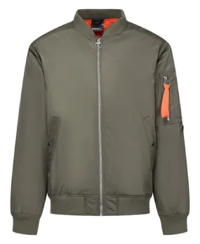 Veste Pro pilot imperméable - Homme - TRA255 - vert kaki foncé 