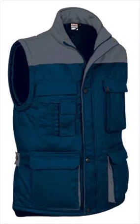 Veste sans manches - Homme - REF THUNDER - navy gris 