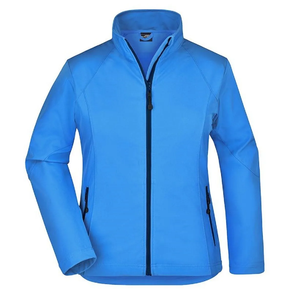 Veste softshell coupe-vent imperméable femme JN1021 - bleu azur 