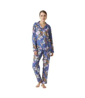 Women's Long Sleeve Shirt Pajamas JJBDP0700