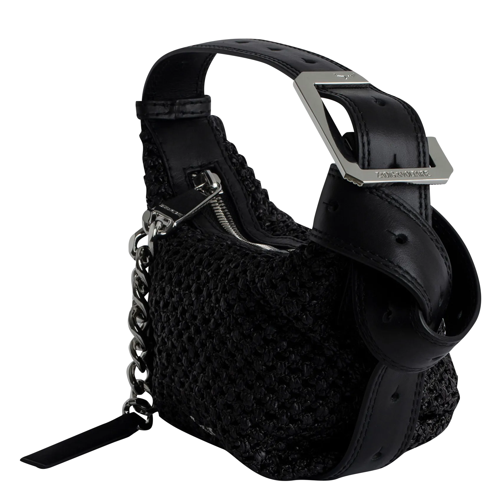 ZADIG&VOLTAIRE  Sac bandoulière matelassé le cecilia xs - Noir